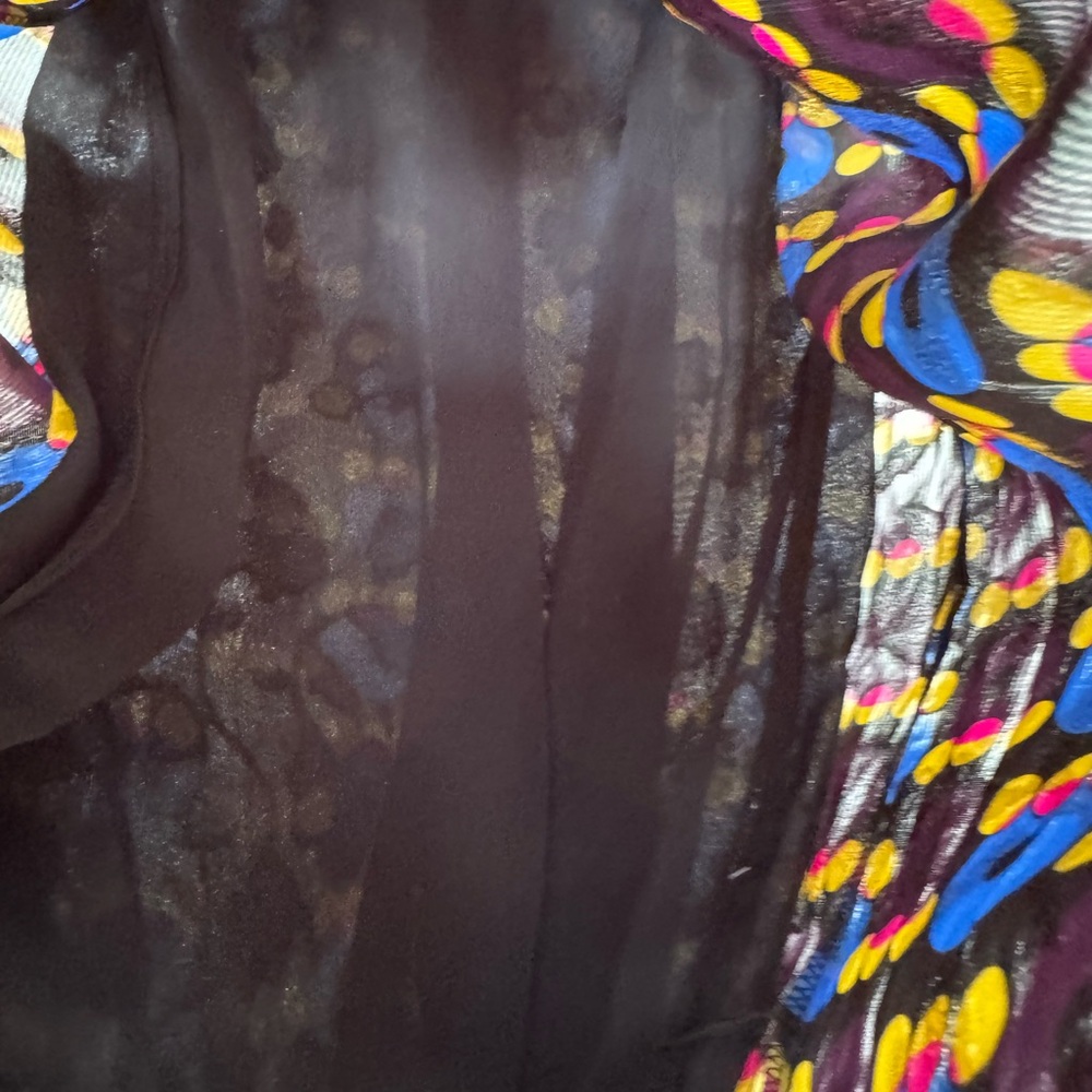 Anna Sui Colorful Patterned Mini Dress. 20th anniversary target collab - Picture 6 of 12